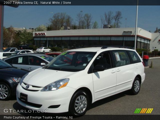 2007 Toyota Sienna CE in Natural White