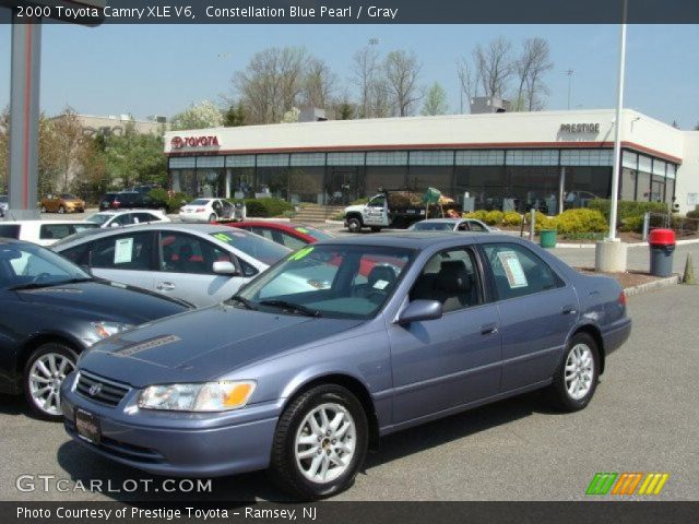 2000 Toyota Camry XLE V6 in Constellation Blue Pearl