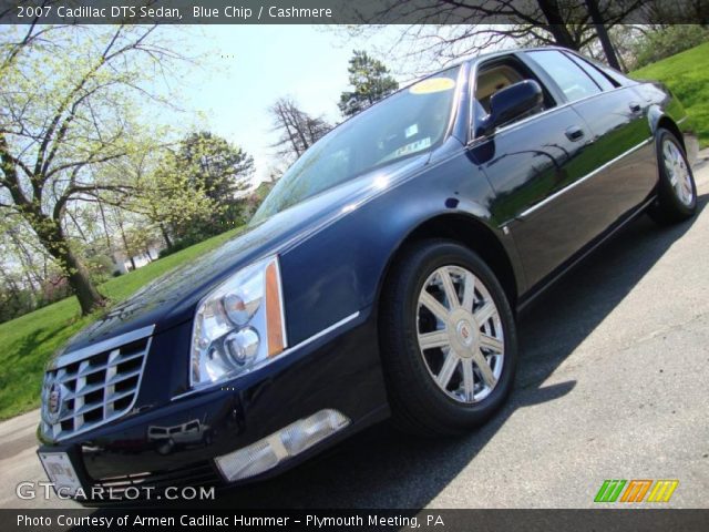 2007 Cadillac DTS Sedan in Blue Chip