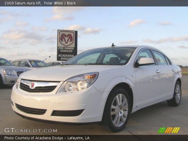 2009 Saturn Aura XR in Polar White