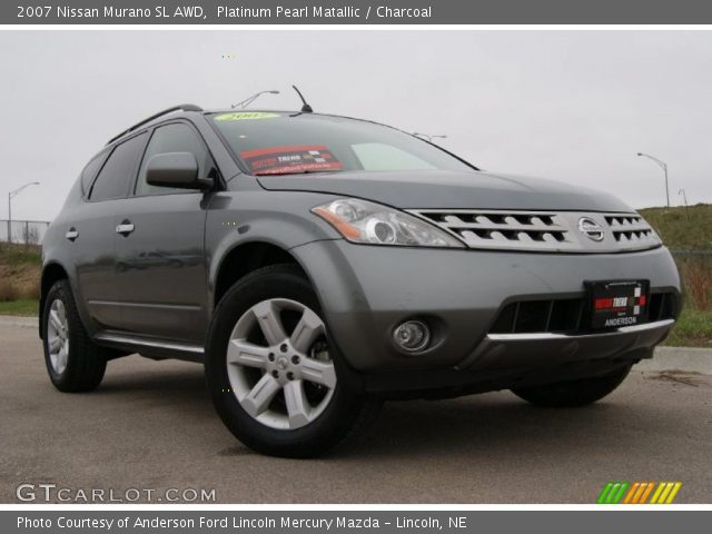 2007 Nissan Murano SL AWD in Platinum Pearl Matallic