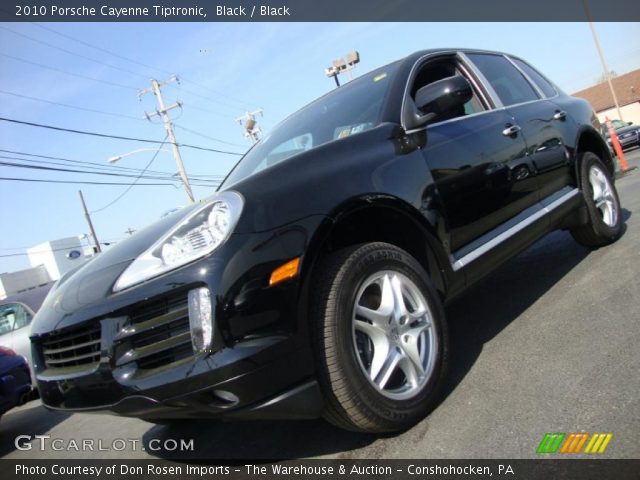 2010 Porsche Cayenne Tiptronic in Black