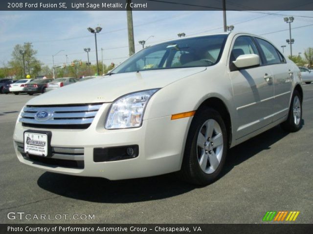 2008 Ford Fusion SE in Light Sage Metallic