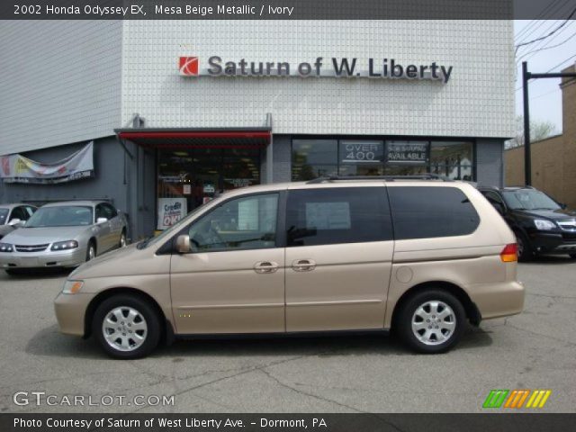 2002 Honda Odyssey EX in Mesa Beige Metallic