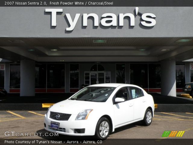 2007 Nissan Sentra 2.0 in Fresh Powder White