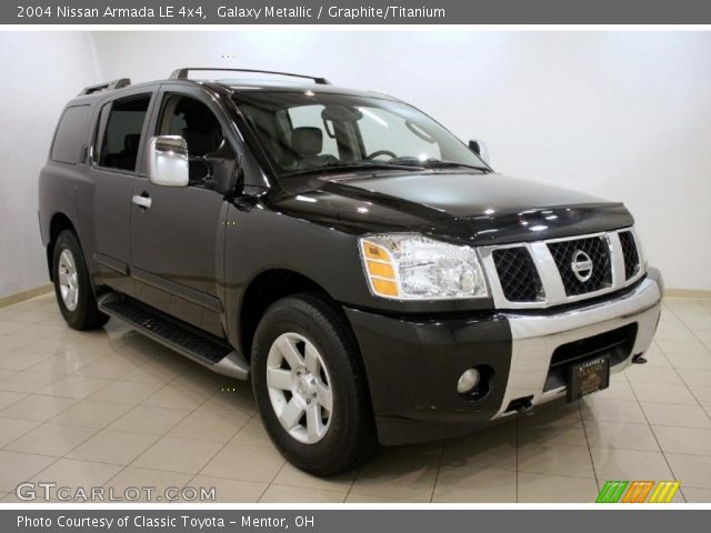 2004 Nissan Armada LE 4x4 in Galaxy Metallic