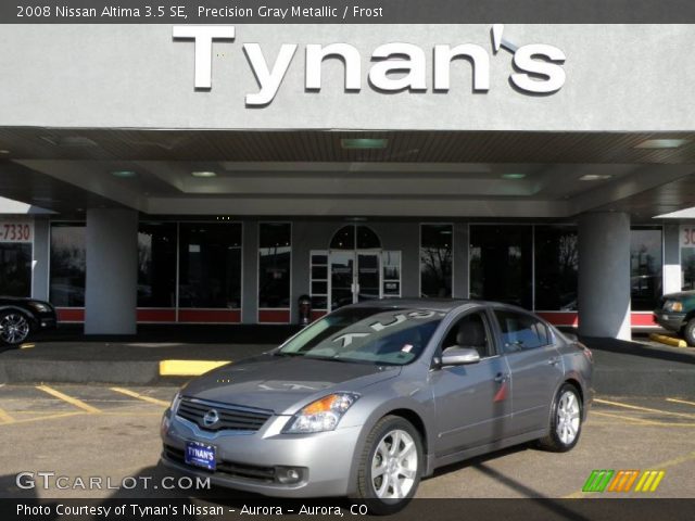 2008 Nissan Altima 3.5 SE in Precision Gray Metallic