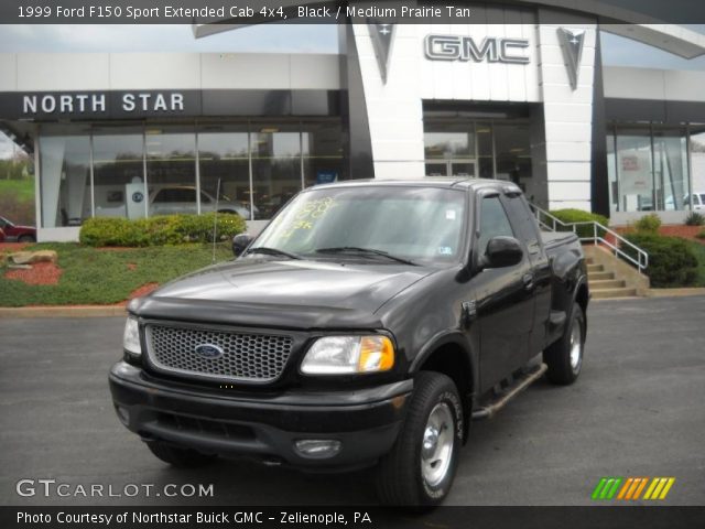 1999 Ford F150 Sport Extended Cab 4x4 in Black