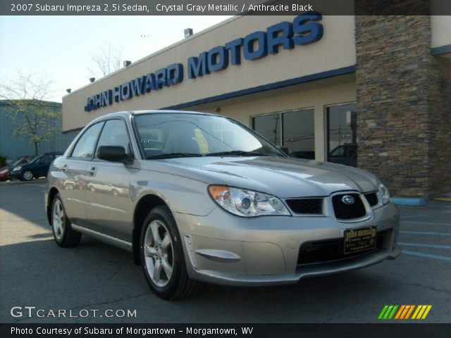 2007 Subaru Impreza 2.5i Sedan in Crystal Gray Metallic