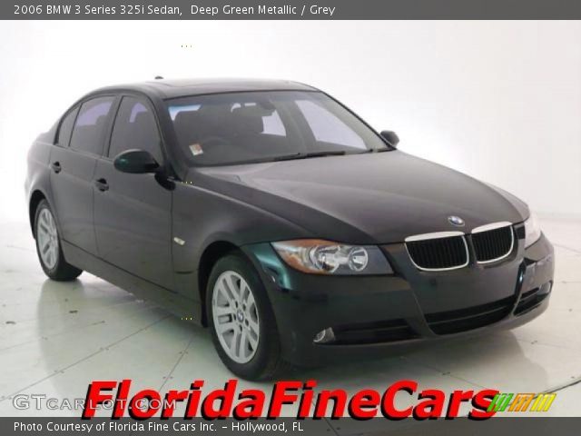 2006 BMW 3 Series 325i Sedan in Deep Green Metallic