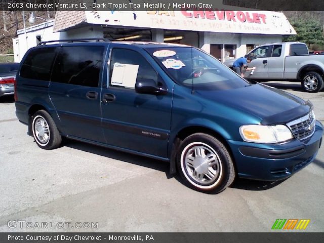 2003 Chevrolet Venture LS in Dark Tropic Teal Metallic