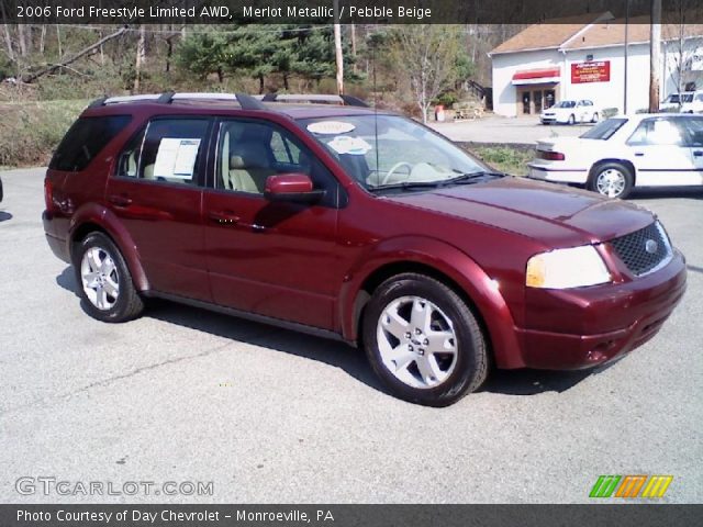 2006 Ford Freestyle Limited AWD in Merlot Metallic