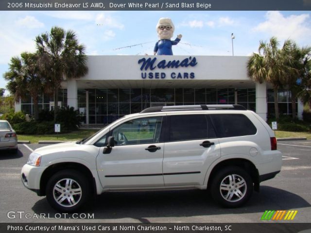 2006 Mitsubishi Endeavor LS AWD in Dover White Pearl