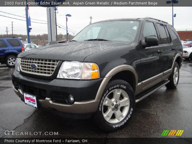 2003 Ford Explorer Eddie Bauer 4x4 in Aspen Green Metallic