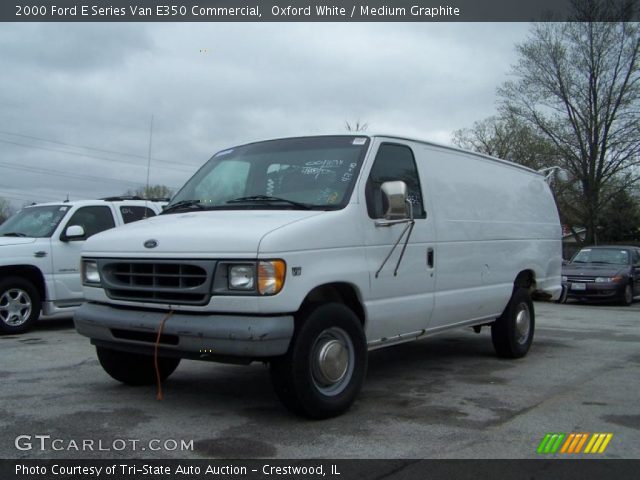 2000 Ford E Series Van E350 Commercial in Oxford White