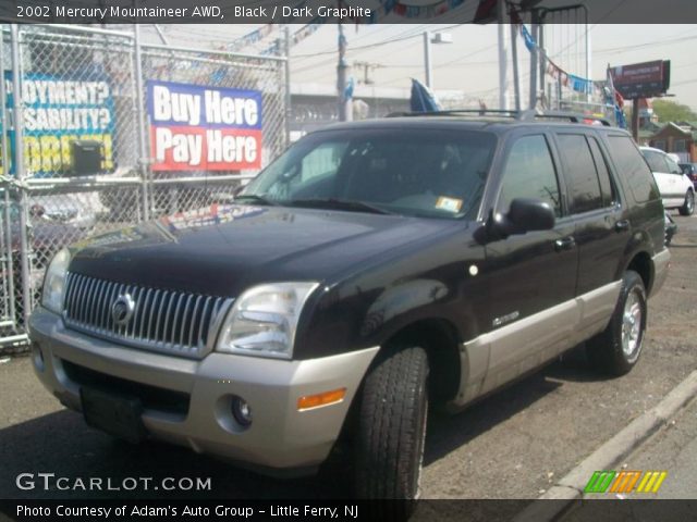 2002 Mercury Mountaineer AWD in Black