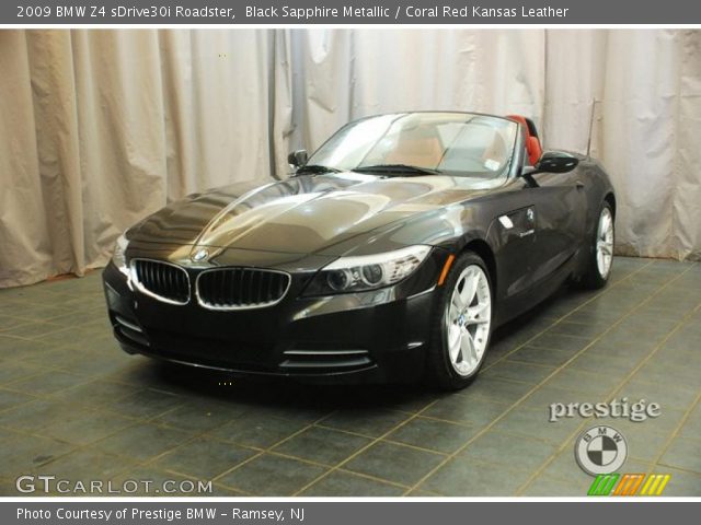 2009 BMW Z4 sDrive30i Roadster in Black Sapphire Metallic