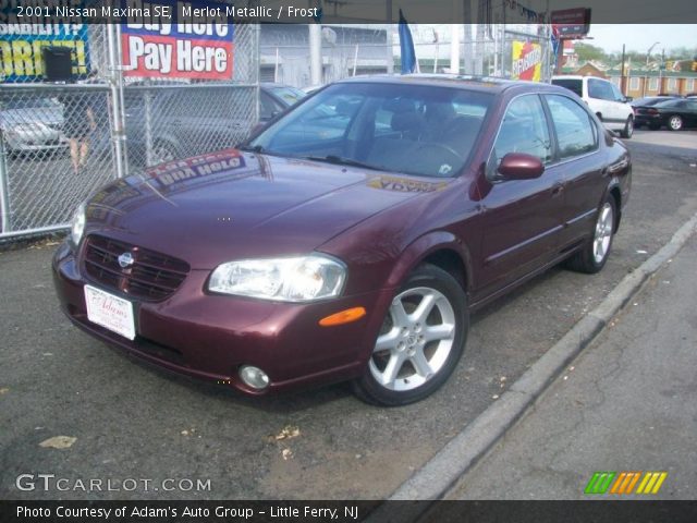 2001 Nissan Maxima SE in Merlot Metallic