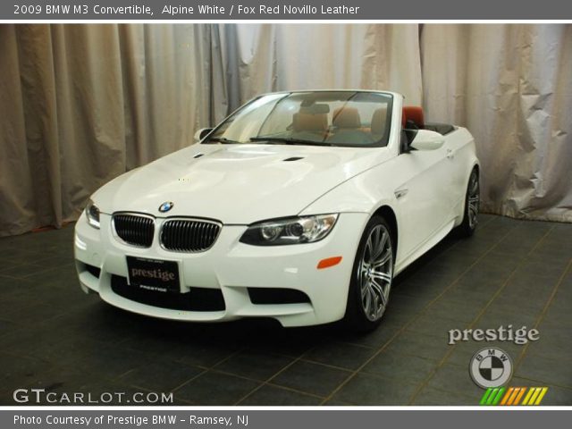 2009 BMW M3 Convertible in Alpine White