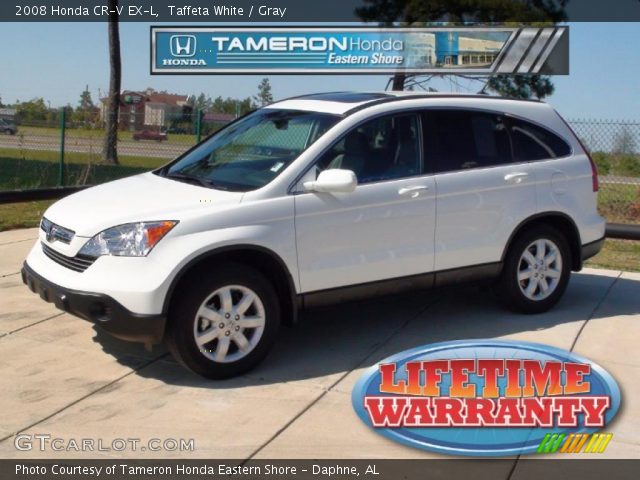 2008 Honda CR-V EX-L in Taffeta White