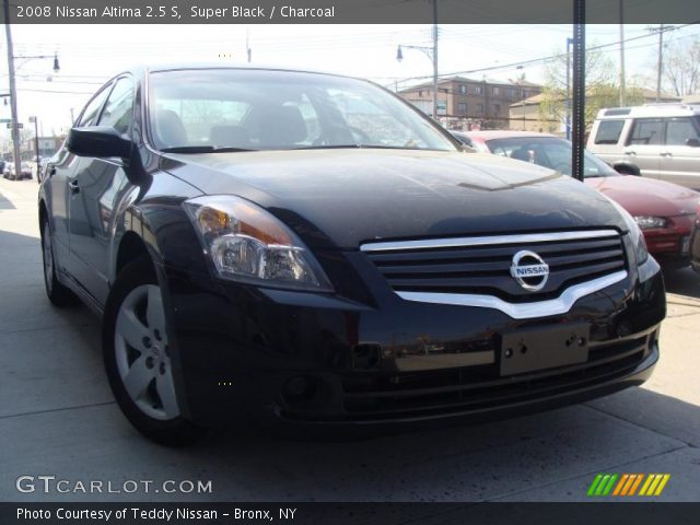 2008 Nissan Altima 2.5 S in Super Black
