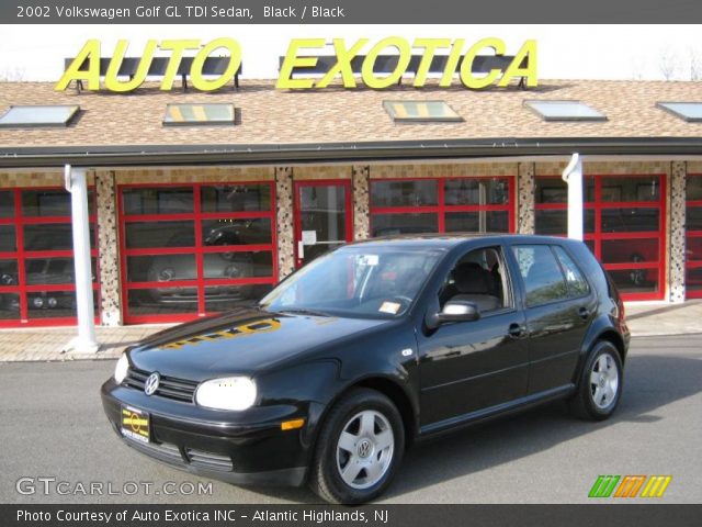 2002 Volkswagen Golf GL TDI Sedan in Black