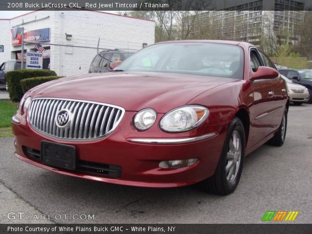 2008 Buick LaCrosse CXL in Red Jewel Tintcoat