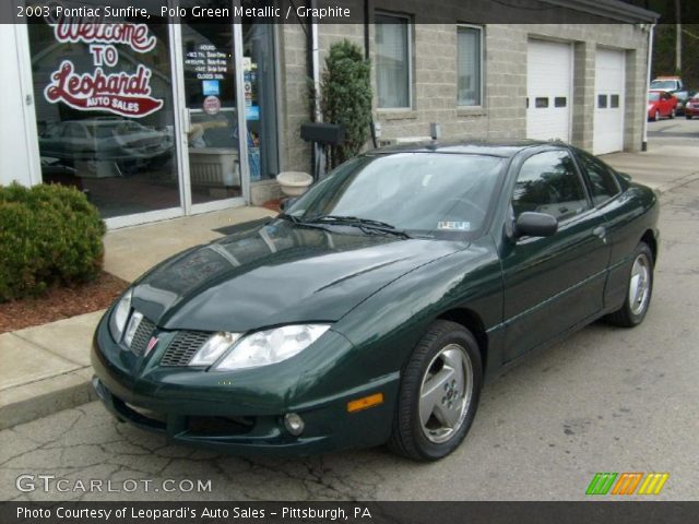 2003 Pontiac Sunfire  in Polo Green Metallic