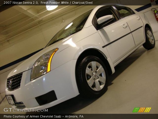 2007 Nissan Sentra 2.0 in Fresh Powder White