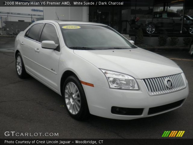 2008 Mercury Milan V6 Premier AWD in White Suede