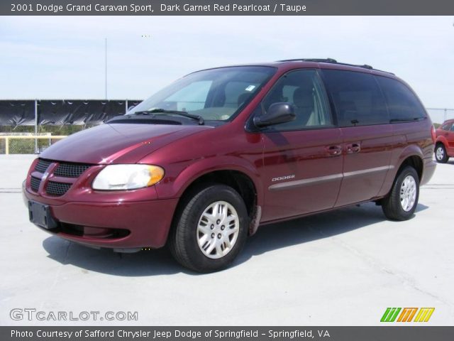 2001 Dodge Grand Caravan Sport in Dark Garnet Red Pearlcoat