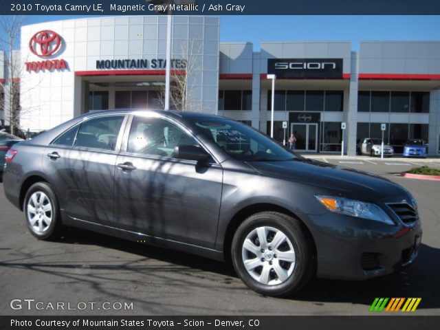 2010 Toyota Camry LE in Magnetic Gray Metallic