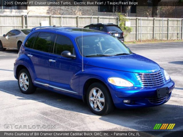 2005 Chrysler PT Cruiser Limited Turbo in Electric Blue Pearl