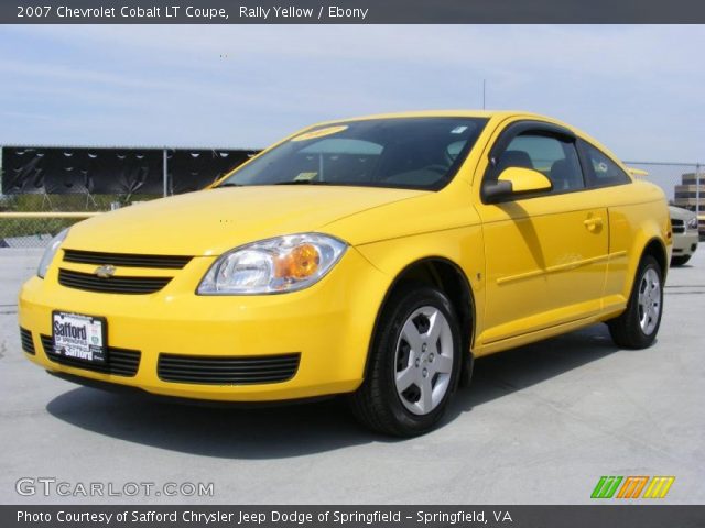 2007 Chevrolet Cobalt LT Coupe in Rally Yellow