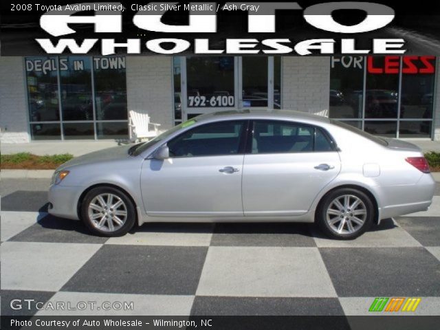2008 Toyota Avalon Limited in Classic Silver Metallic