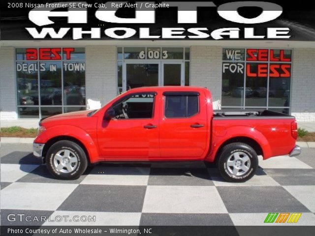 2008 Nissan Frontier SE Crew Cab in Red Alert