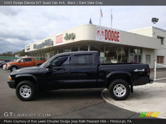 2003 Dodge Dakota SXT Quad Cab 4x4 in Black