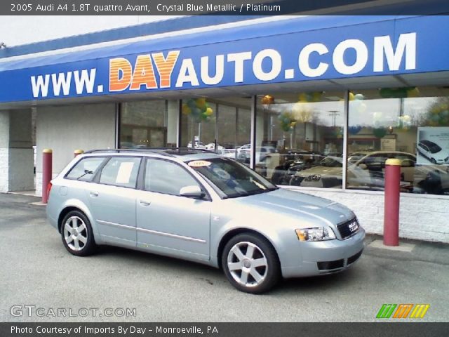 2005 Audi A4 1.8T quattro Avant in Crystal Blue Metallic