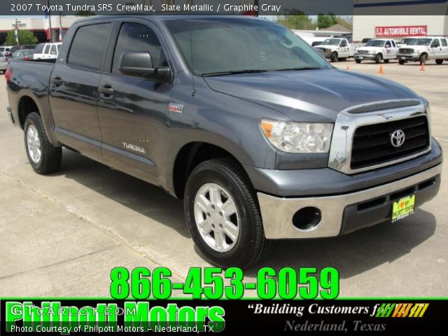 2007 Toyota Tundra SR5 CrewMax in Slate Metallic