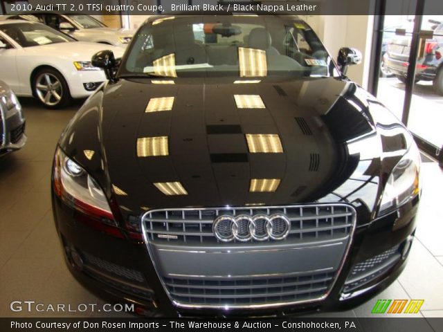 2010 Audi TT 2.0 TFSI quattro Coupe in Brilliant Black