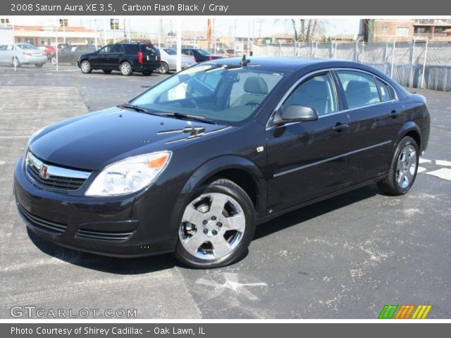 2008 Saturn Aura XE 3.5 in Carbon Flash Black