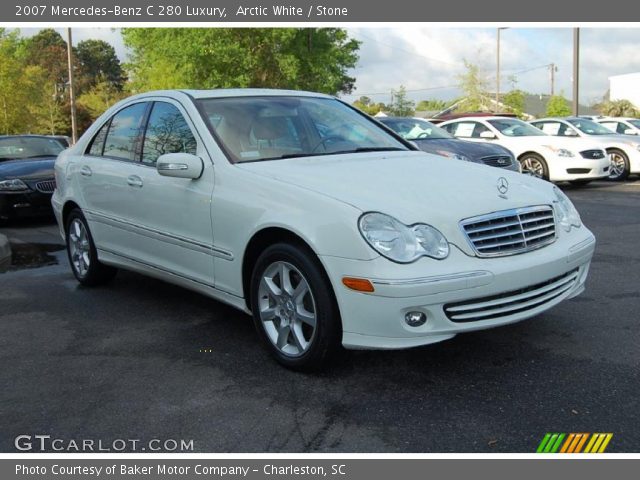 2007 Mercedes-Benz C 280 Luxury in Arctic White