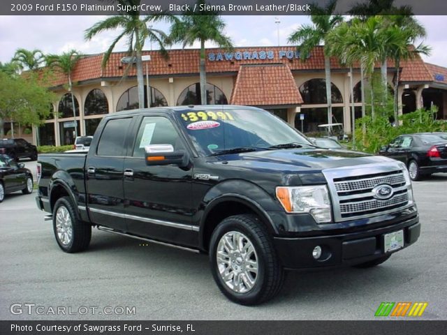 2009 Ford F150 Platinum SuperCrew in Black
