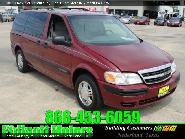 2004 Chevrolet Venture LS in Sport Red Metallic