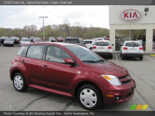 2006 Scion xA  in Salsa Red Pearl