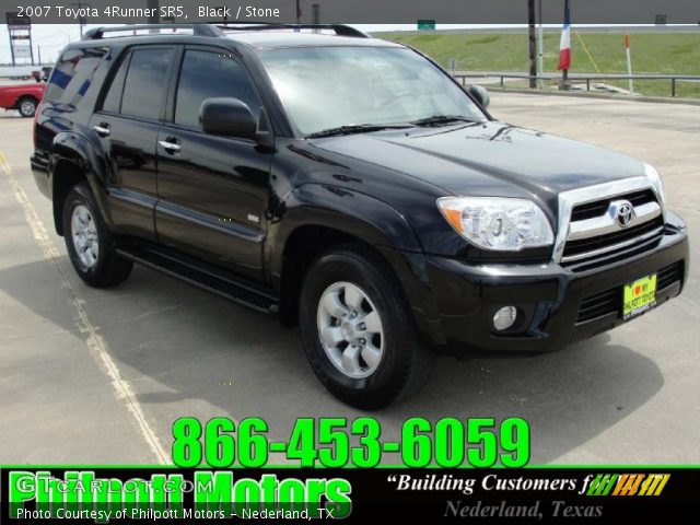 2007 Toyota 4Runner SR5 in Black