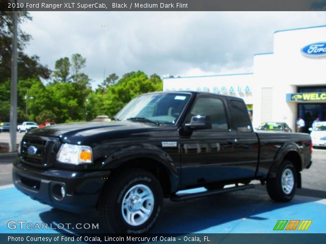 2010 Ford Ranger XLT SuperCab in Black