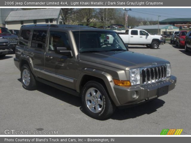 2006 Jeep Commander Limited 4x4 in Light Khaki Metallic