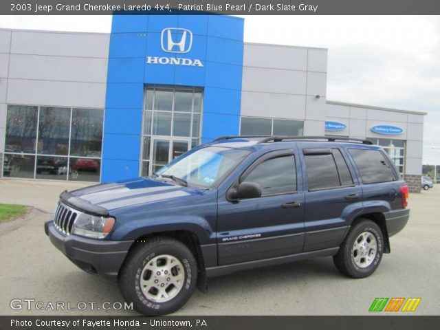 2003 Jeep Grand Cherokee Laredo 4x4 in Patriot Blue Pearl