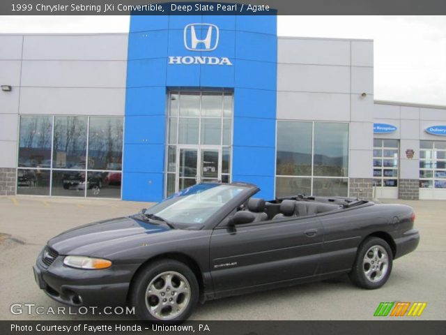 1999 Chrysler Sebring JXi Convertible in Deep Slate Pearl